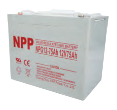 NPP胶体蓄电池NPG12-75Ah
